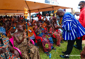 Vice President Bawumia is on a two-day tour of the Western Region