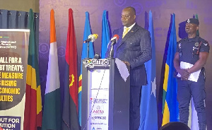 Deputy Minister for Foreign Affairs and Regional Integration, Mr. Thomas Mbomba