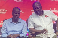 John Mahama and Haruna Idrissu