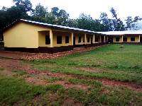 Shot of beneficiary school, Kecheibi Primary, in the Nkwanta South Municipality of Oti Region