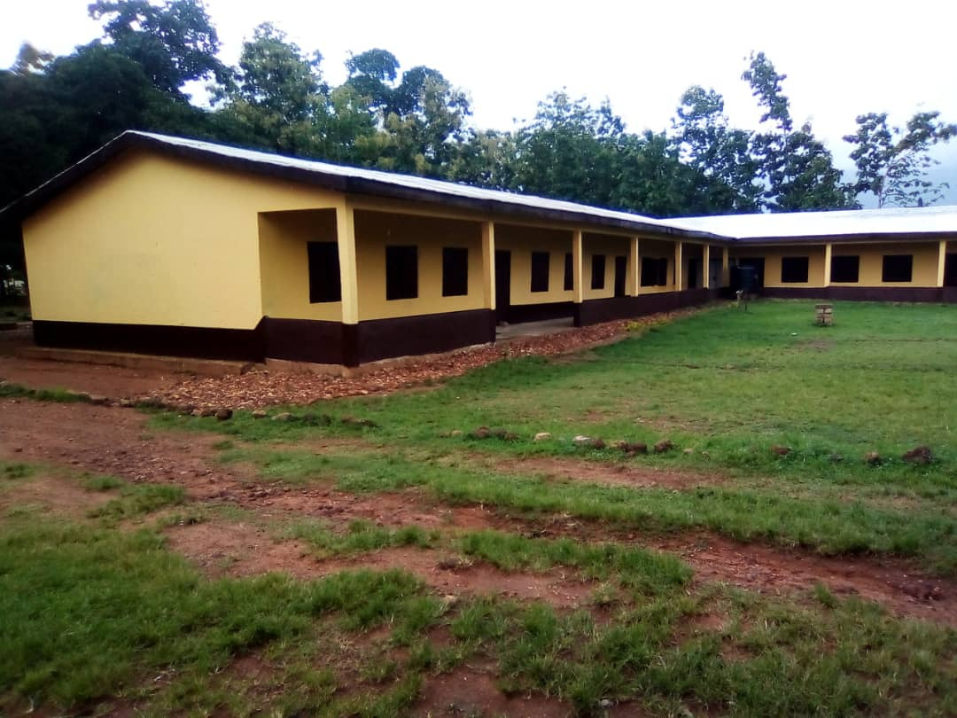 Shot of beneficiary school, Kecheibi Primary, in the Nkwanta South Municipality of Oti Region