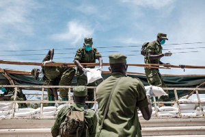 Uganda Military Food Distribution