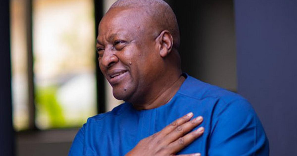 John Dramani Mahama, flagbearer of NDC