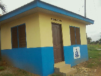 The abandoned Kumasi-Nhyiaeso police post