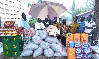 Some of the items presented for the Homowo celebration