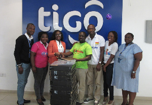 Tigo Laptop Donation