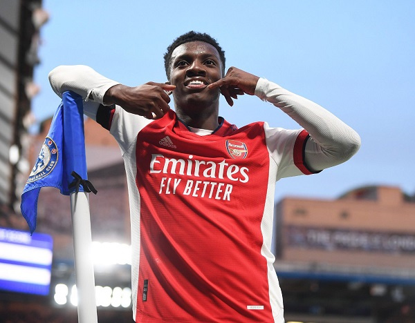 British born-Ghanaian, Eddie Nketiah