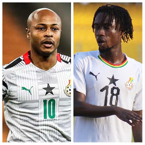 Dede Ayew and Majeed Ashimeru