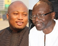 Samuel Okudzeto Ablakwa and Ken Ofori-Atta, Finance Minister