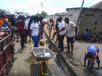 The clean-up exercise was held to promote healthy living