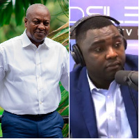 John Dramani Mahama and Kelvin Taylor