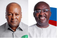 John Dramani Mahama and Dr Mahamudu Bawumia