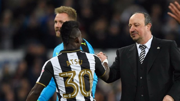 Atsu scored three goals under Benitez