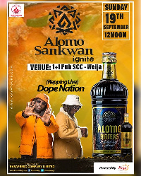 The  Alomo Sankwan Ignite 2021 will come off on September 19th, 2021 at Weija Scc in Accra