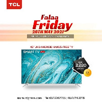 TCL Ghana is offering its customers 50 percent off on purchases on Friday 28th May