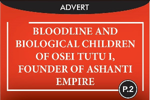 Lineage and bloodline of the Ashanti Empire