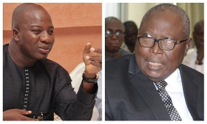 MP for Bawku Central, Mahama Ayariga  and the former Special Prosecutor, Martin Amidu