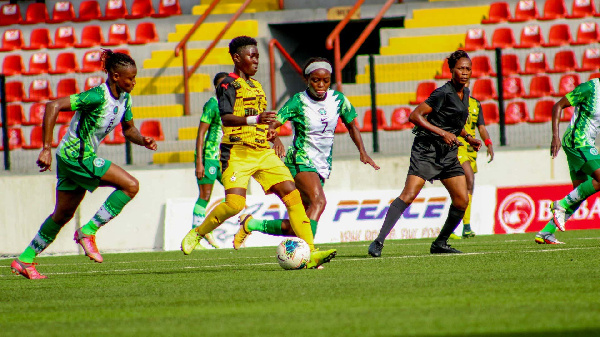 Ghana's Black Queens lost 2- 0 to Nigeria on Wednesday