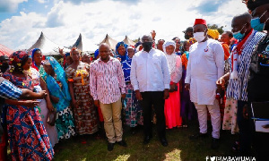 Former NDC stalwarts,numbering about 100 announced their defection at the Asunafo South Constituency