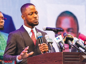 Daniel Oppong Kyeremeh, the President for the National Union of Ghana Students