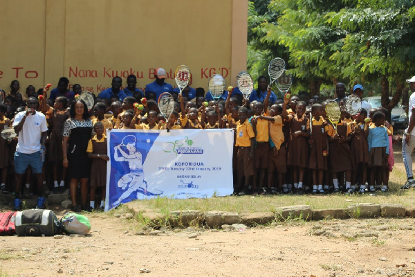 Participants in a group picture