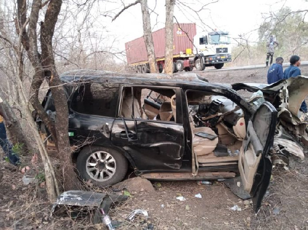 A vehicle in his advance security team was what got involved in the deadly accident