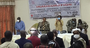 The inauguration of the Koforidua Chamber of Commerce and Industry