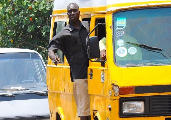 A photo of a commercial vehicle in Ghana