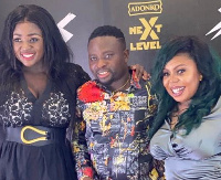 Broda Sammy poses with some members of the 'Mafia gang'