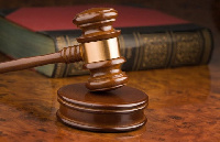 A court gavel