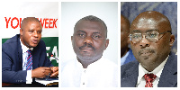 Sylvester Tetteh, Samuel Ayeh-Paye and Dr Bawumia