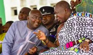 Dr. Mahamudu Bawumia and Otumfuo Osei Tutu II