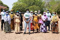 Some participants of the Women in Agric project in a group photo