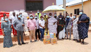 Residents of Atwima Nwabiagya Municipality received GHC70,000 worth of relief items