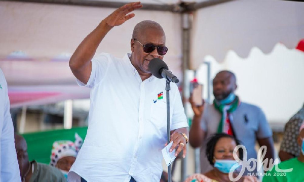 John Dramani Mahama, flagbearer of National Democratic Congress