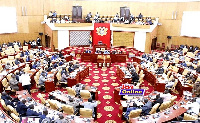 The bulletproof glass curtain will divide the public gallery from the chamber