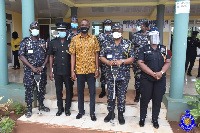 The IGP met the Ahafo Regional Minister on October 14, 2020