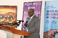 Country Representative for WHO, Dr. Francis Chikasa Kasolo