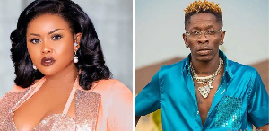 Nana Ama McBrown and Shatta Wale