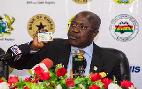 Executive Secretary of the National Identification Authority, Professor Ken Attafuah