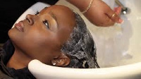 Using warm water to wash the hair opens the pores to rid the hair of dirt