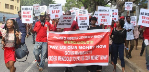 Menzgold customers protest demanding repayment of locked up funds