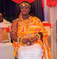 Obaahemaa Ofosua Amoakoa I,  Queen Mother of the Kwahuman Association of Minnesota