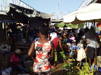 Hundreds have thronged various markets in the capital of Accra to buy among other things, foodstuff