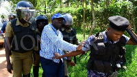 Uganda's former presidential candidate Besigye, intercepted by security operatives on May 12