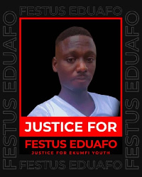 Festus Eduafo is an auto mechanic by profession