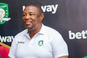 Aduana Stars coach Paa Kwasi Fabin