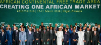 African Heads of State met in Kigali, Rwanda to launch the Continental Free Trade Area