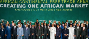 African Heads of State met in Kigali, Rwanda to launch the Continental Free Trade Area