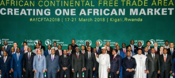 African Heads of State met in Kigali, Rwanda to launch the Continental Free Trade Area